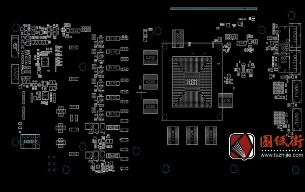 RX580-T8G-GAMING D000PIL华硕显卡点位图