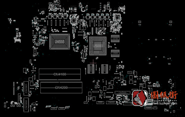 Asus G15 G513-6050A3249301-MB-A04(A4) 点位图CAD