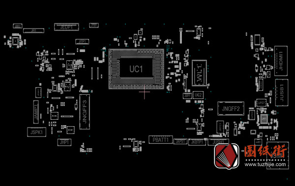 Dell 7320 7420 7520 LA-K371P电脑主板点位图