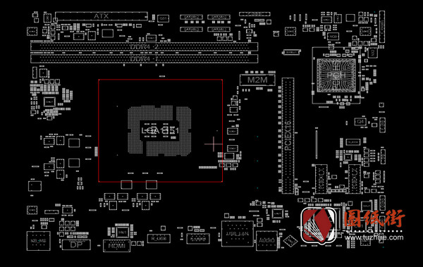 GIGABYTE H310M A主板点位图