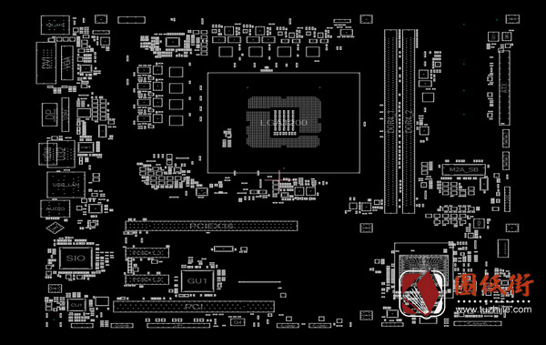 H510M HD3P技嘉主板点位图