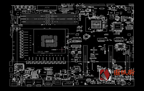 Gigabyte Z590 AORUS XTREME WB主板点位图