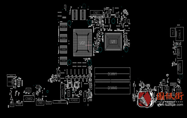 HP TPN-Q238 Quanta G3EC DAG3ECMBCD0位图CAD