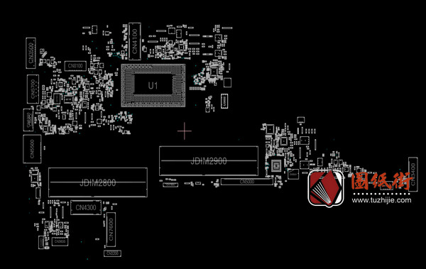 HP TPN-Q244 14-DV QUANTA G7G DA0G7GMB8F0点位图CAD