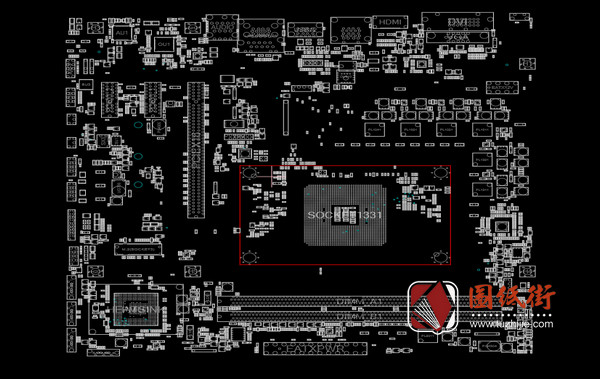 ASUS B450M-K-II 点位图