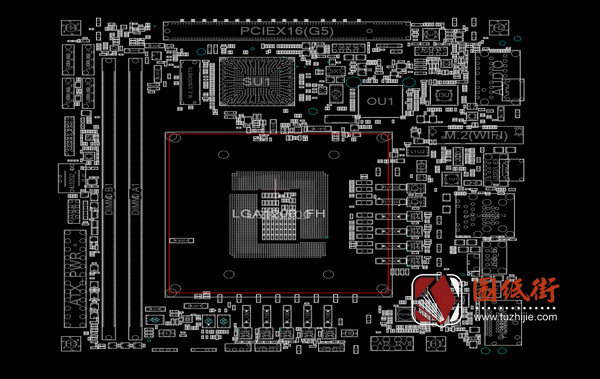 ASUS B660-I GAMING WIFI主板点位图下载