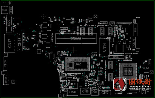 Acer M5-583 Quanta ZRQ DAZRQMB18F0点位图