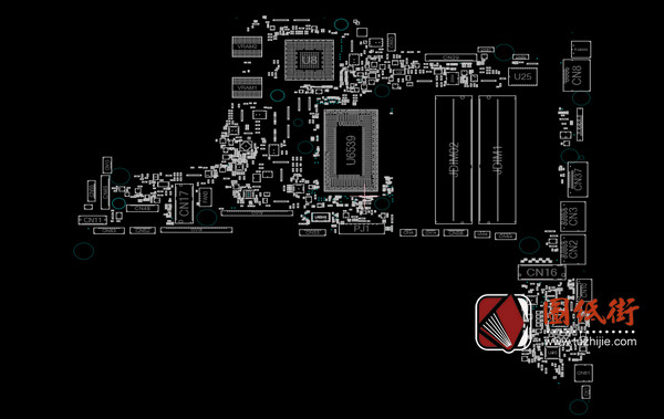 Acer TMP214-41 Quanta Z8IA DAZ8IAMBAC0主板+小板点位图CAD