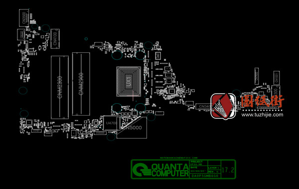 Quanta 0P5G DA0P5GMB6H0点位图