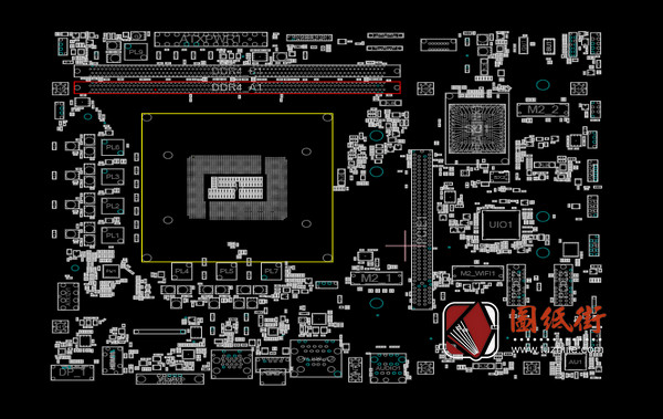 Asrock H610M-HDV-M2点位图