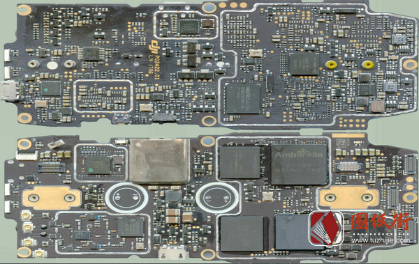 大疆DJL无人机御Mavic Pro-P02422.01主板高清图片PDF