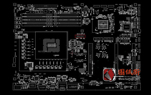 Gigabyte Z590 VISION G点位图合集