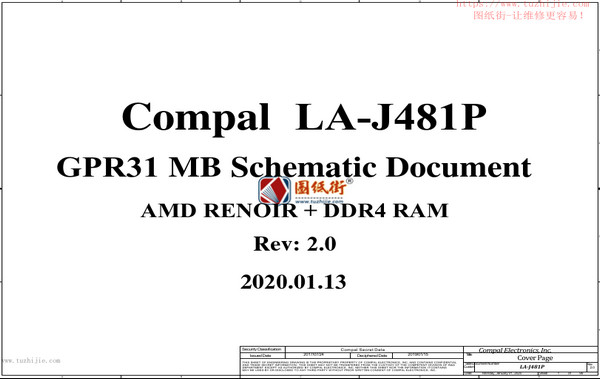 LA-J481P电路原理图