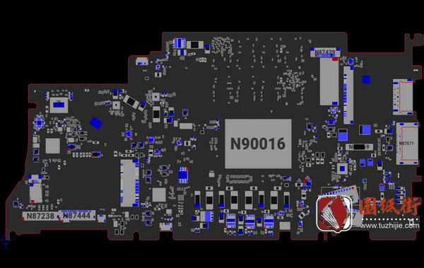 Huawei honor MagicBook 14 2021 Ryzen Quanta H98P DAH98PMBAB0 REV：B华为荣耀笔记本点位图BVR