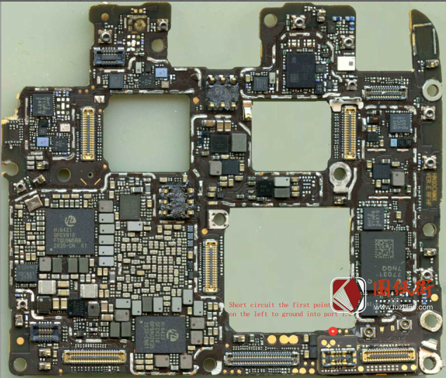 华为手机维修资料-Mate40-HN1OCNMX华为手机菊花1.0端口