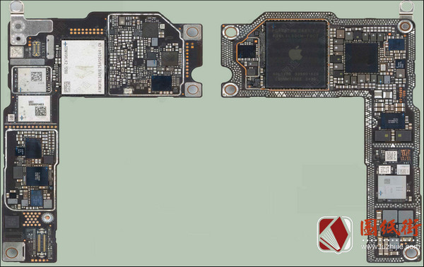 iPhone16_16Plus 820-03296-13苹果手机主板元件注释图